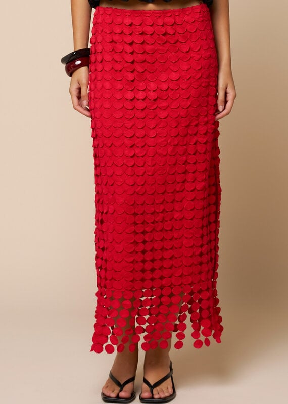 Krista Circle Drop Midi Skirt