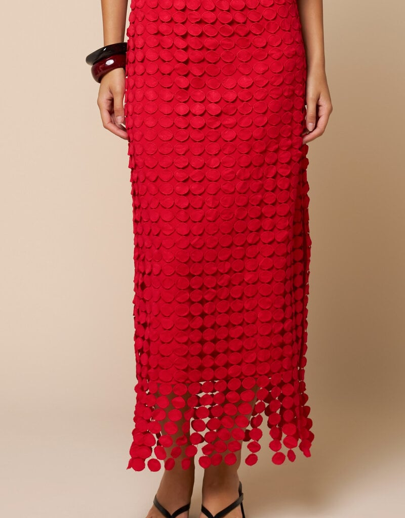 Krista Circle Drop Midi Skirt