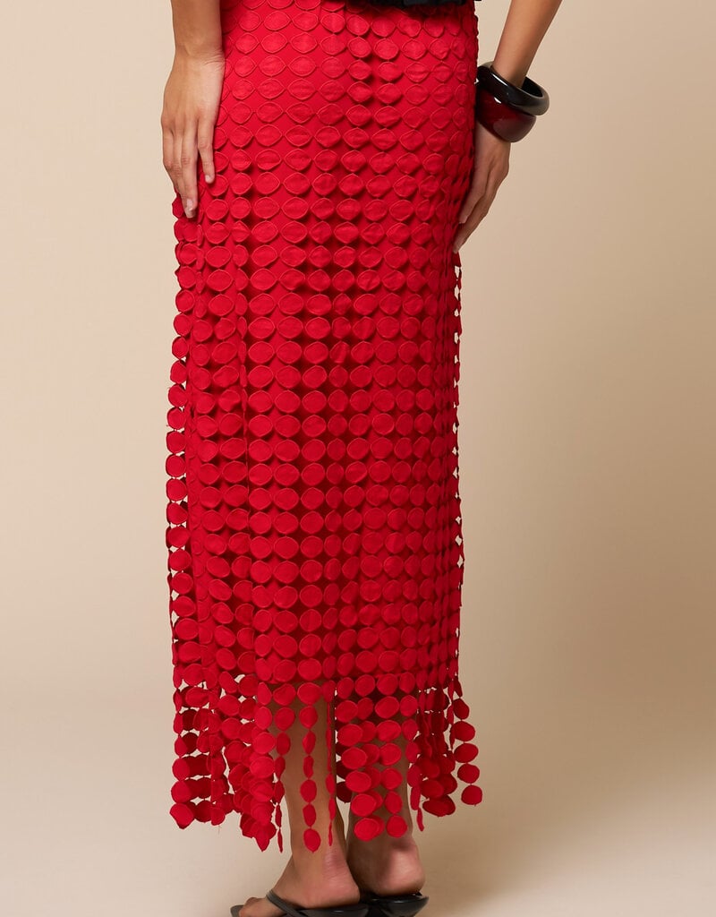 Krista Circle Drop Midi Skirt