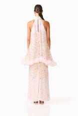 Elliatt Tulsia Floral Cape Maxi Dress Gown