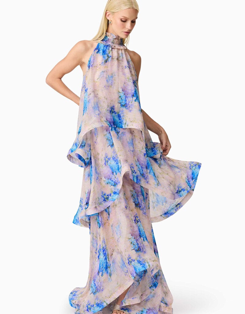 Elliatt Briony Tiered Floral Maxi Dress Gown