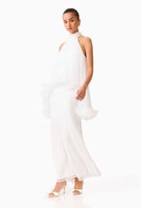 Elliatt Poppy Cape Layered Gown Maxi Dress