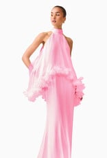 Elliatt Poppy Cape Layered Gown Maxi Dress