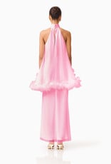 Elliatt Poppy Cape Layered Gown Maxi Dress