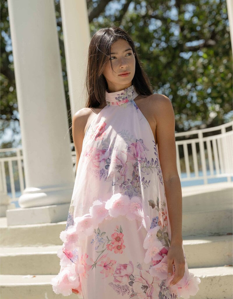 Elliatt Millie Floral Tiered Gown