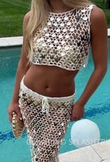 Soleil Knit Paillette Tank Top