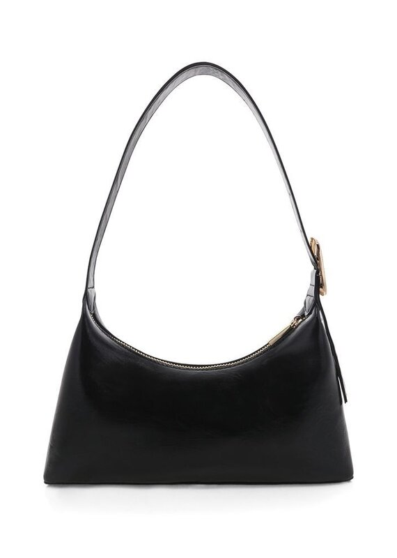Billini Lucie Shoulder Bag Black Shine