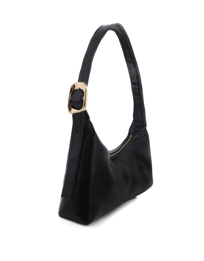 Billini Lucie Shoulder Bag Black Shine