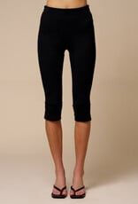 Kora Knit Capri Pants With Side Slit