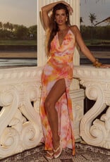 Ellery Halter Cowl Maxi Dress