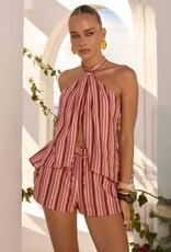 Koah Knotted Front Split Top