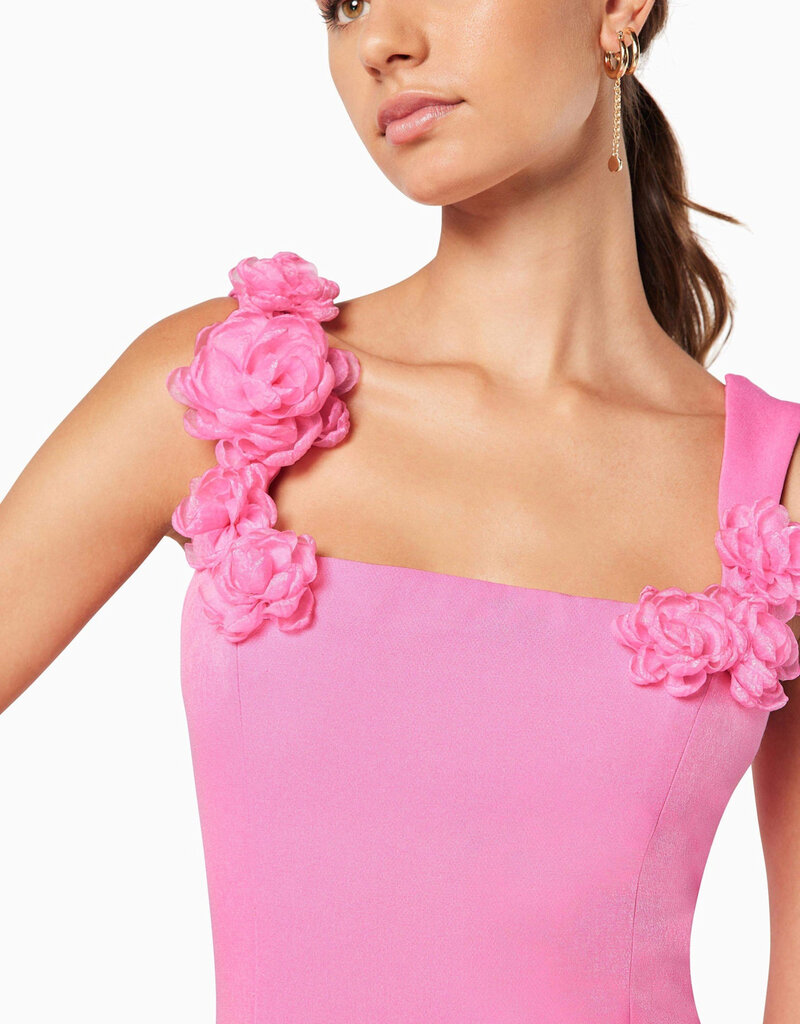 Elliatt Trompe 3D Floral Mini Dress