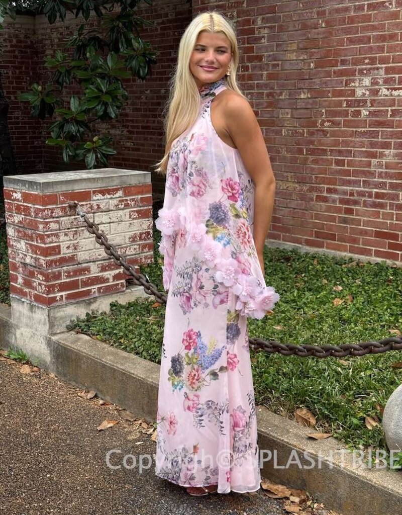Elliatt Millie Floral Tiered Gown