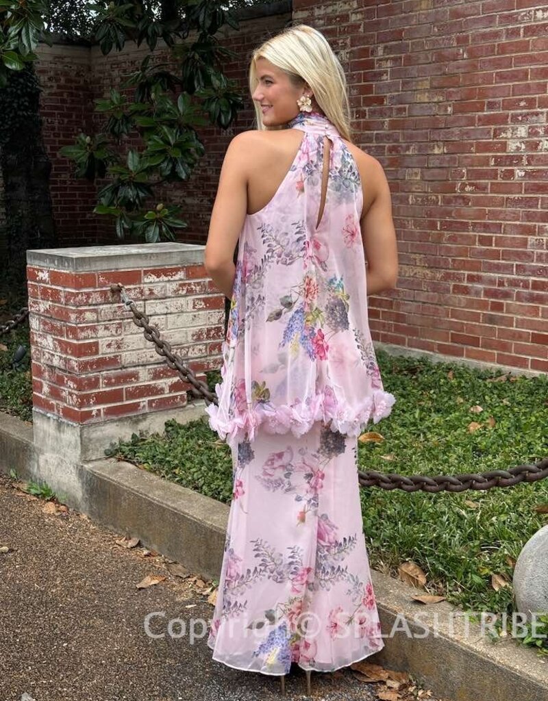 Elliatt Millie Floral Tiered Gown