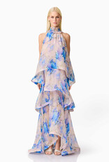 Elliatt Briony Tiered Floral Maxi Dress Gown