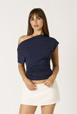 Gigi Off Shoulder Ruched Waist Top
