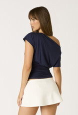 Gigi Off Shoulder Ruched Waist Top
