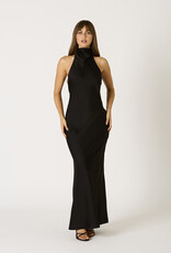 Avery High Neck Halter Maxi Dress