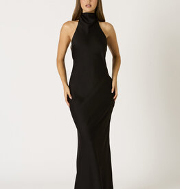 Avery High Neck Halter Maxi Dress