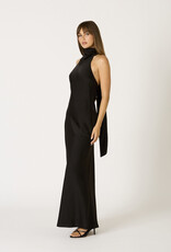 Avery High Neck Halter Maxi Dress