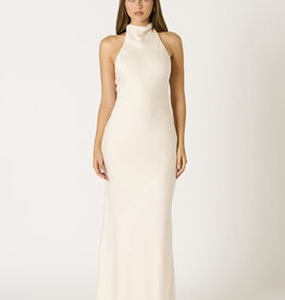 Avery High Neck Halter Maxi Dress