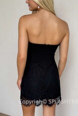 Juliette Strapless Lace Mini Dress