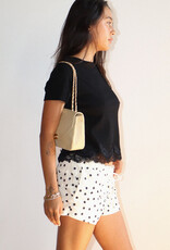 Lace Trim Short Sleeve Tee
