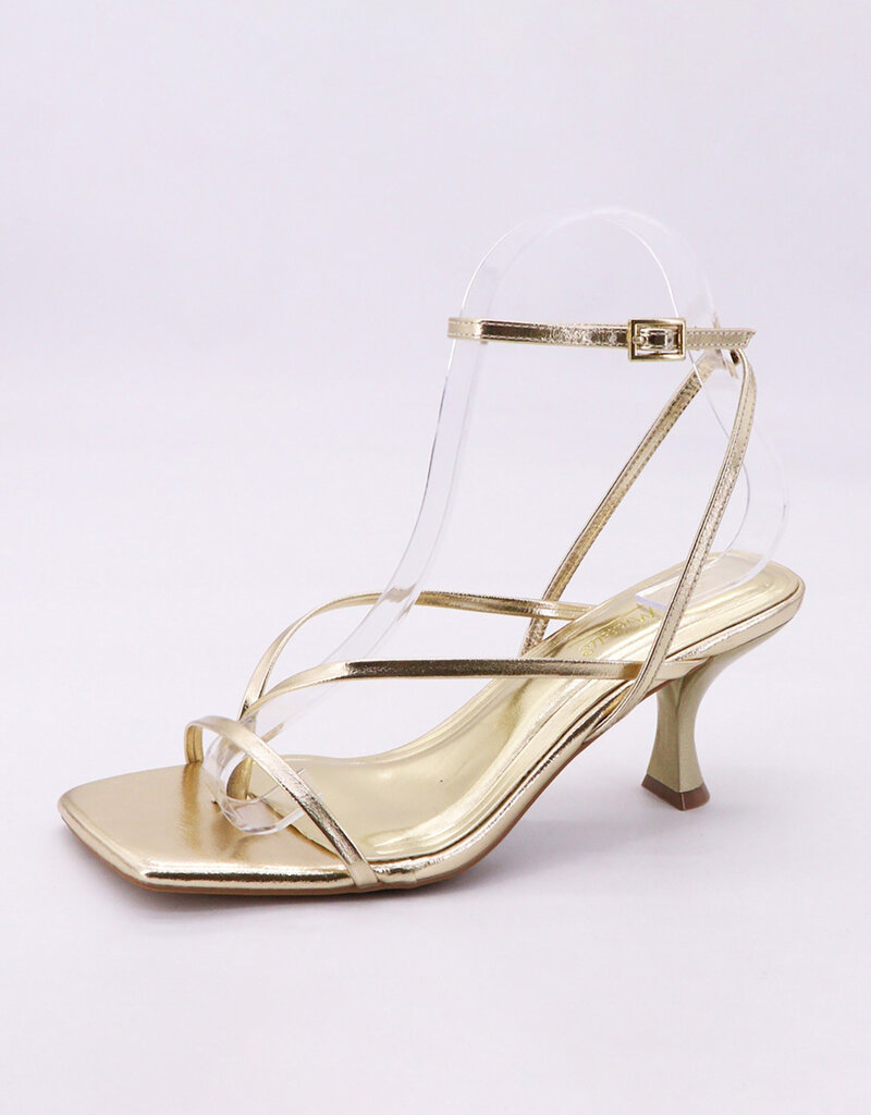 Mckinley Strappy Ankle Strap Kitten Heels