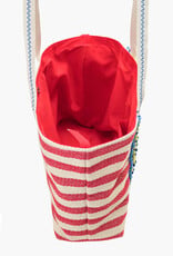 Deep Sea Sardine Beaded Coastal Tote