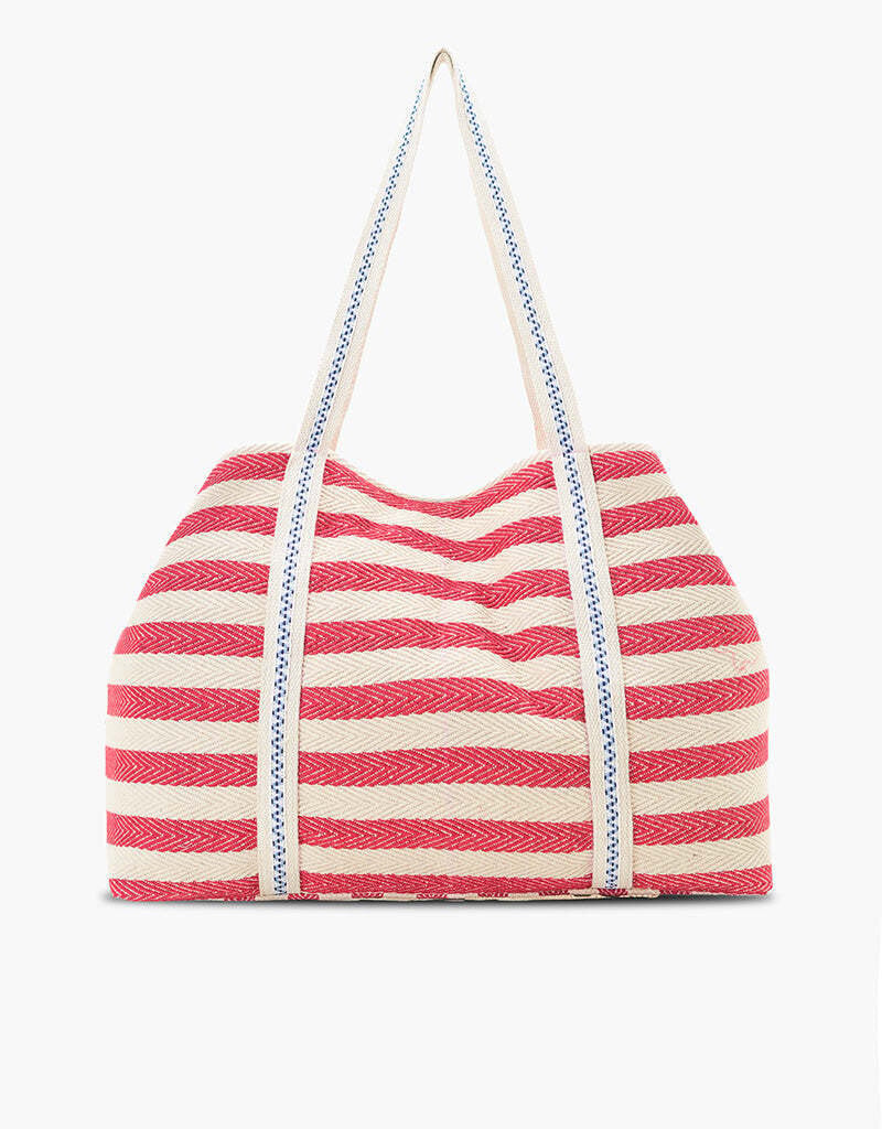 Deep Sea Sardine Beaded Coastal Tote