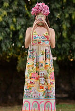 Riviera Chic "La Dolce Vita" Beaded Shoulder Bag