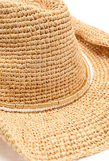 Giselle Hat Natural/Gold