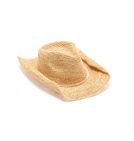 Giselle Hat Natural/Gold