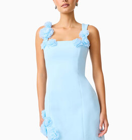 Elliatt Trompe 3D Floral Mini Dress