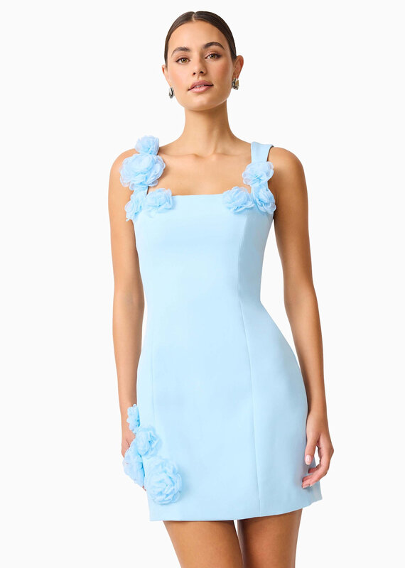 Elliatt Trompe 3D Floral Mini Dress