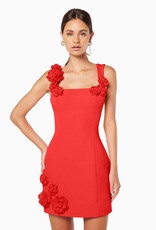 Elliatt Trompe 3D Floral Mini Dress
