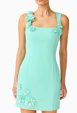 Elliatt Trompe 3D Floral Mini Dress