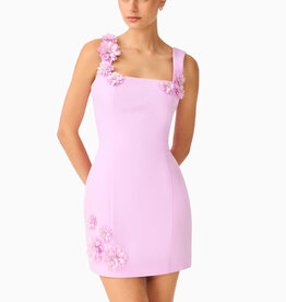 Elliatt Trompe 3D Floral Mini Dress