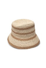 Victoria Hat Natural Brown
