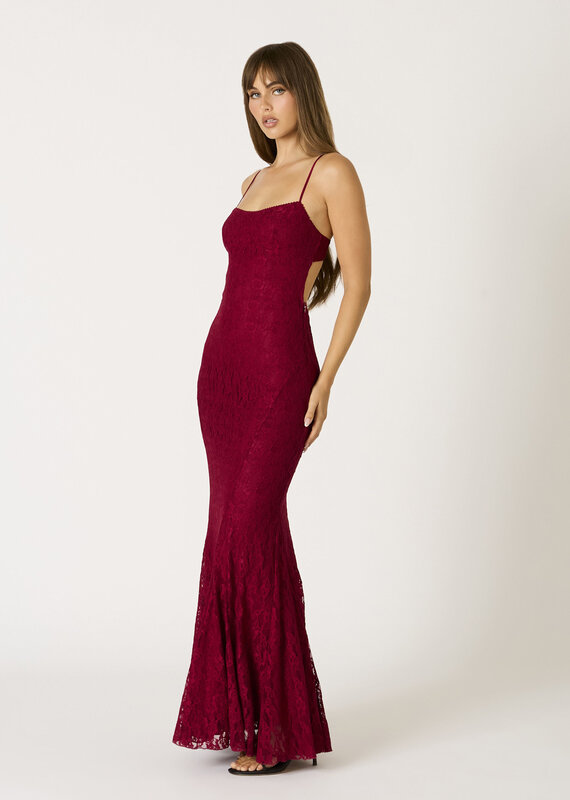 Emme Lace Bodycon Maxi Dress
