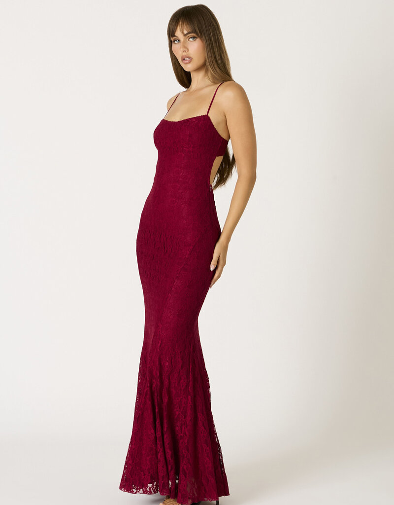 Emme Lace Bodycon Maxi Dress