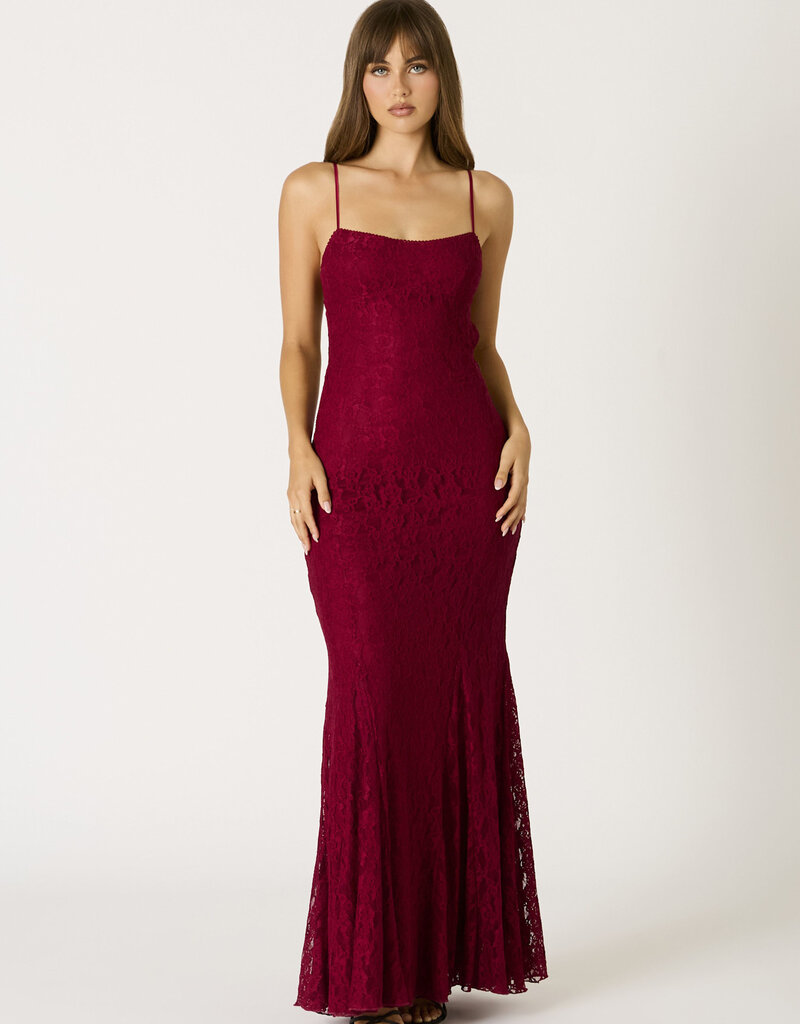 Emme Lace Bodycon Maxi Dress