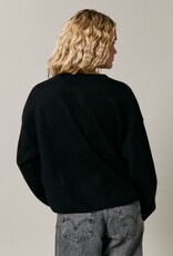 Long Sleeve Crew Neck Sweater Cardigan