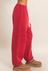 Essential Star Patch Fleece Jogger Pants