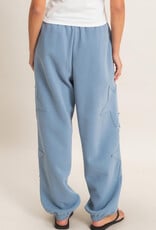Essential Star Patch Fleece Jogger Pants
