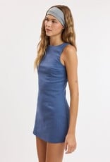 Fitted Sleeveless Shift Mini Dress
