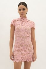Frances Cap Sleeve Lace Mini Dress