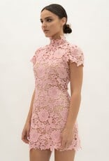 Frances Cap Sleeve Lace Mini Dress