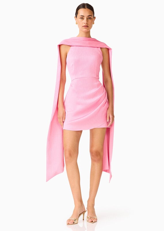 Elliatt Calista Neck Scarf Mini Dress