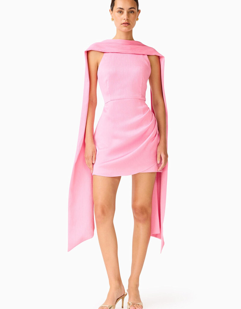 Elliatt Calista Neck Scarf Mini Dress